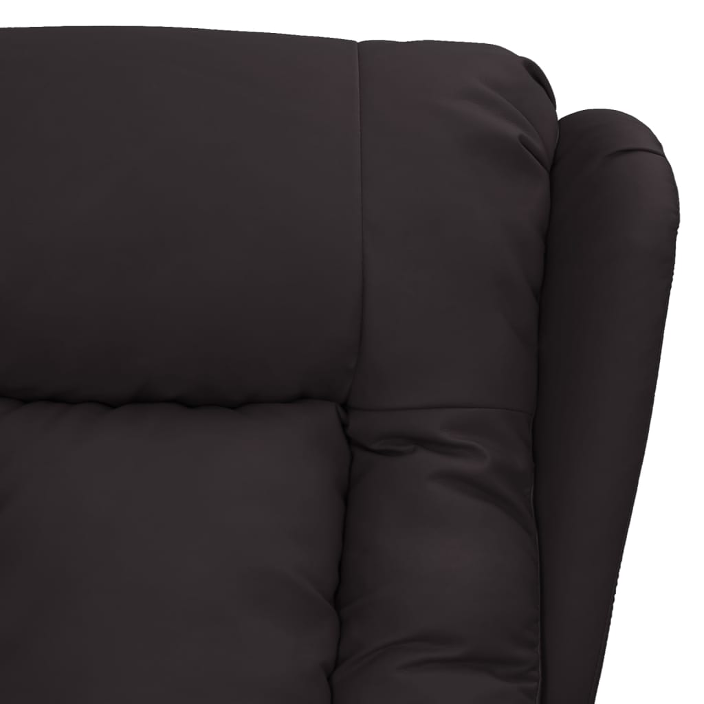 Relaxsessel Schwarz Kunstleder