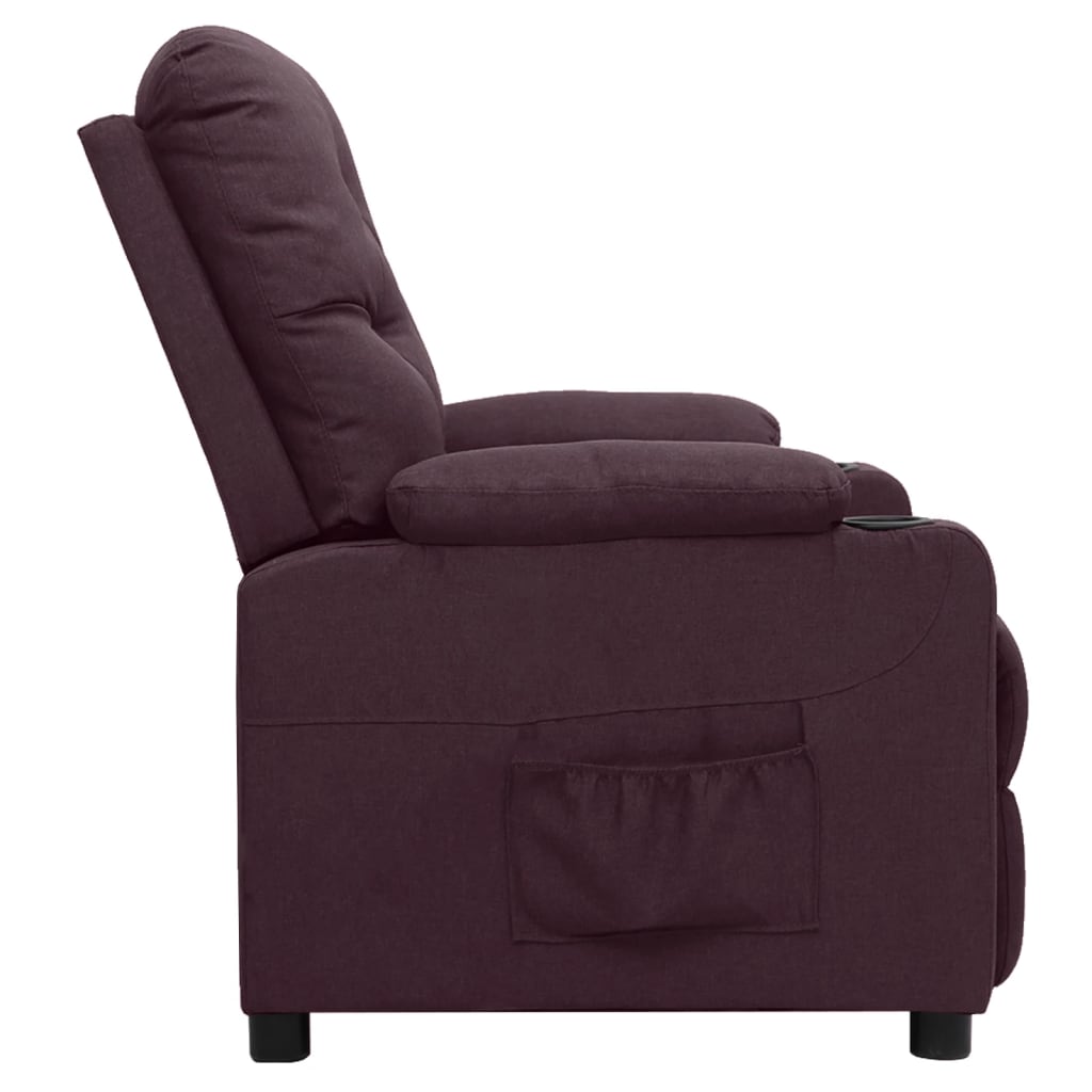 Relaxsessel Lila Stoff
