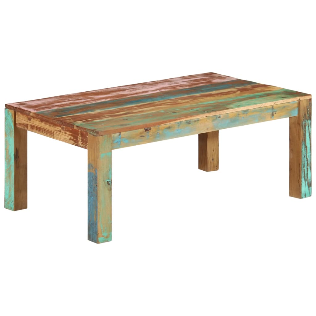 Couchtisch Altholz Massiv 100x60x40 cm