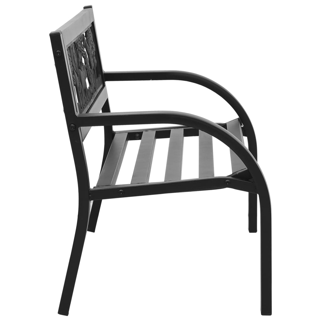 Banc de jardin pour enfants 86 cm en acier