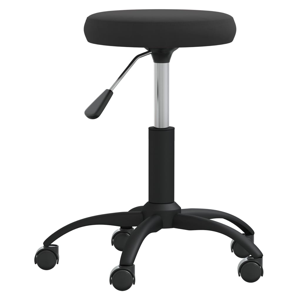 Dining chair black velvet
