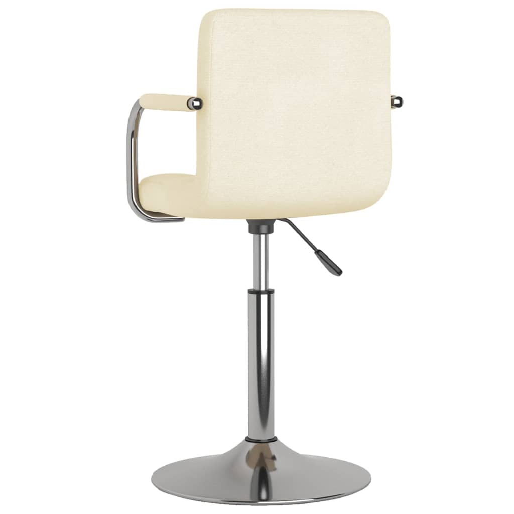 Dining chair cream fabric