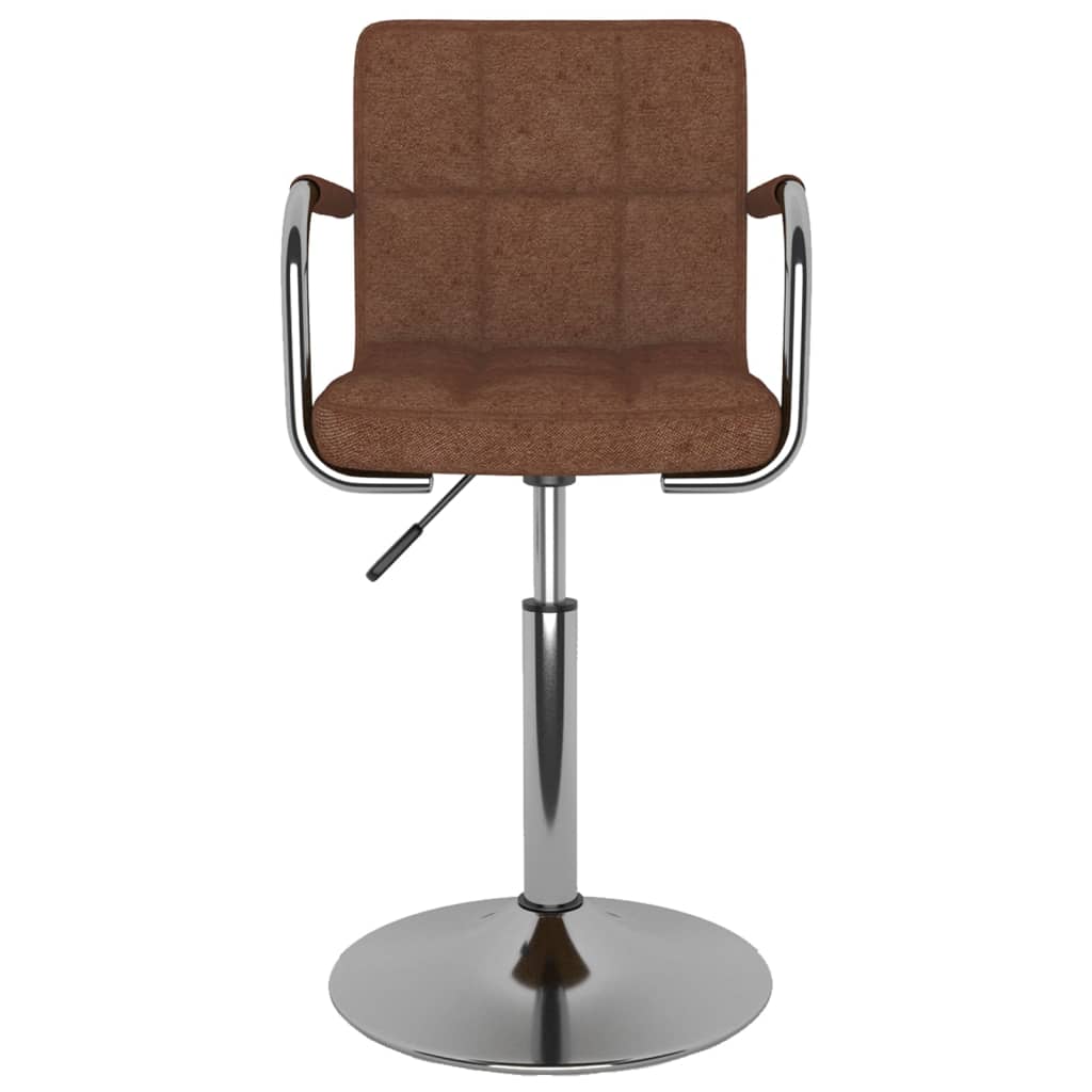 Dining chair brown fabric