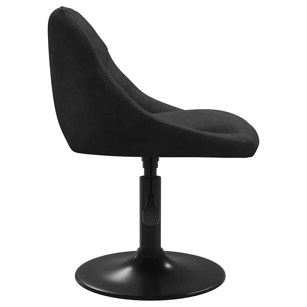 Esszimmerstuhl Schwarz Samt