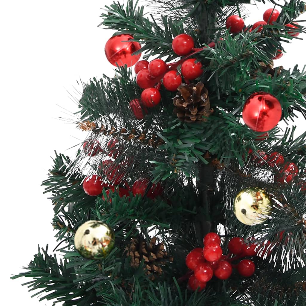 Sapins de Noël artificiels 2 pièces 76 cm PVC