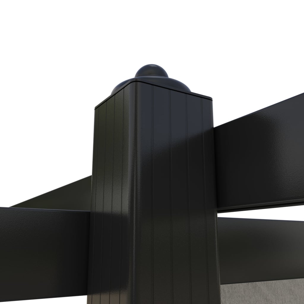 Pavillon avec toit extensible 3x3 m crème