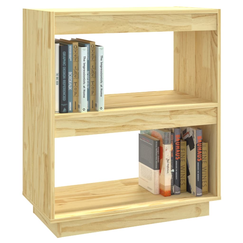 Bookshelf 60x35x71 cm solid pine wood