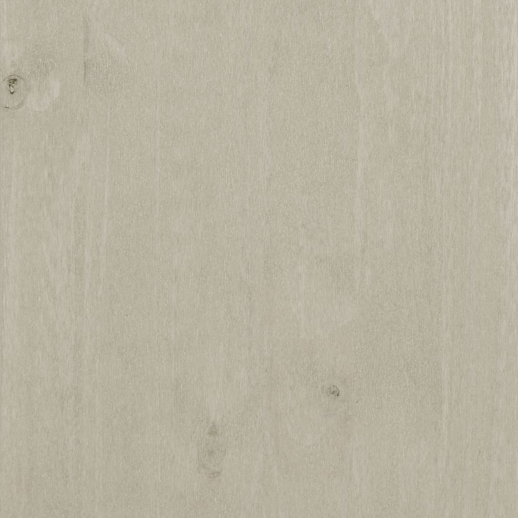 Schreibtisch HAMAR Weiß 110x40x75 cm Massivholz Kiefer