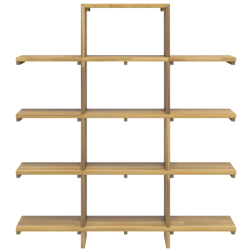 Bücherregal 100x30x120 cm Massivholz Teak