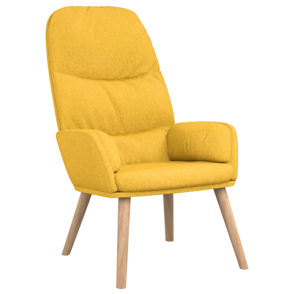 Relaxsessel Senfgelb Stoff