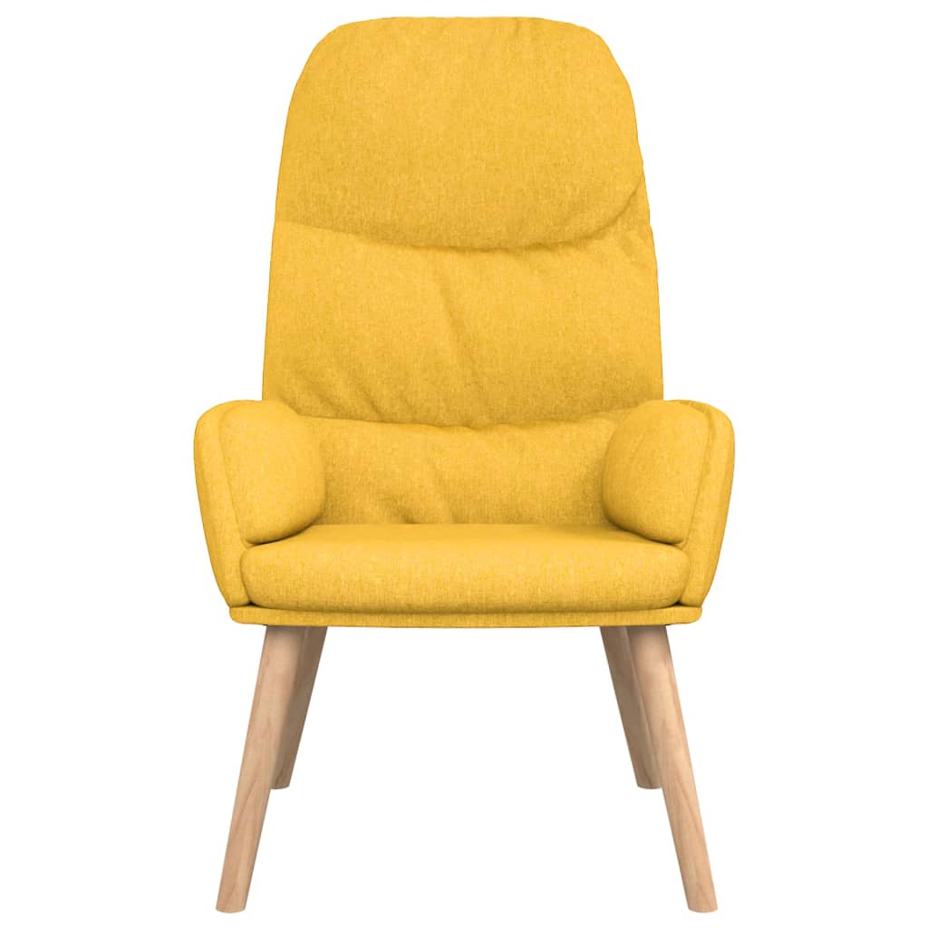 Relaxsessel Senfgelb Stoff