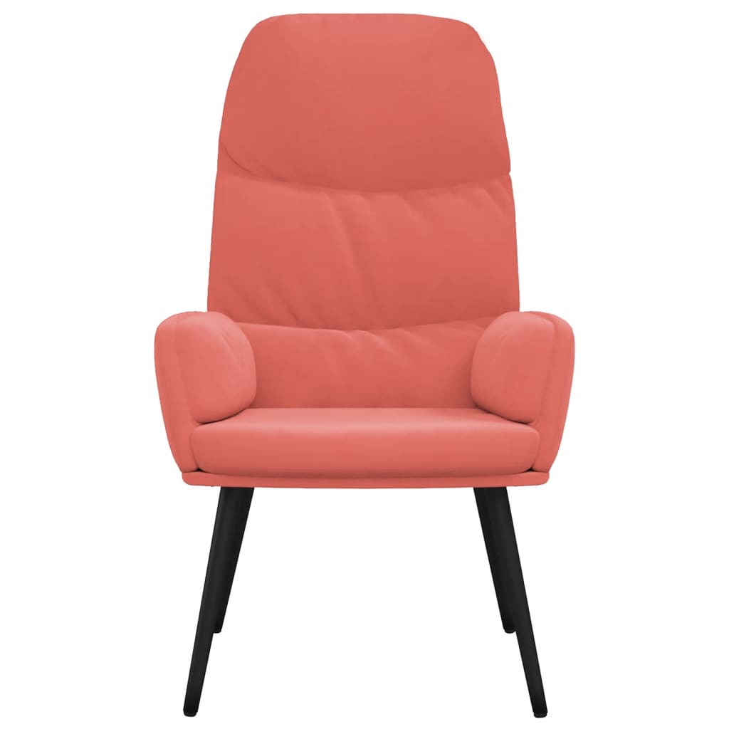 Relaxsessel Rosa Samt
