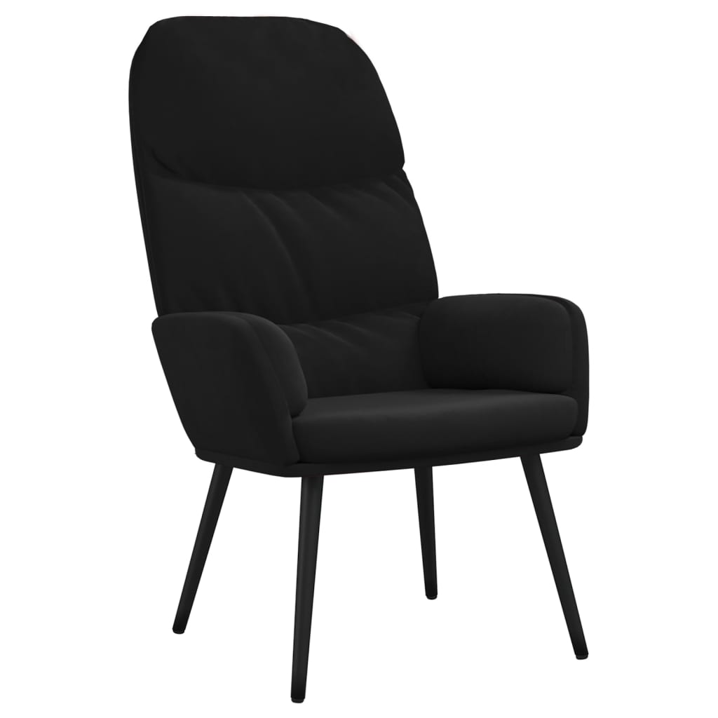 Relaxsessel Schwarz Samt