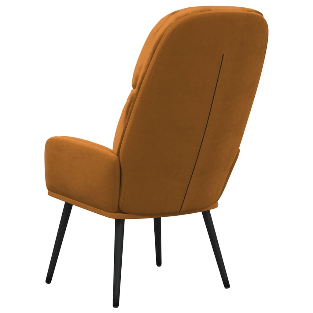 Relaxsessel Braun Samt