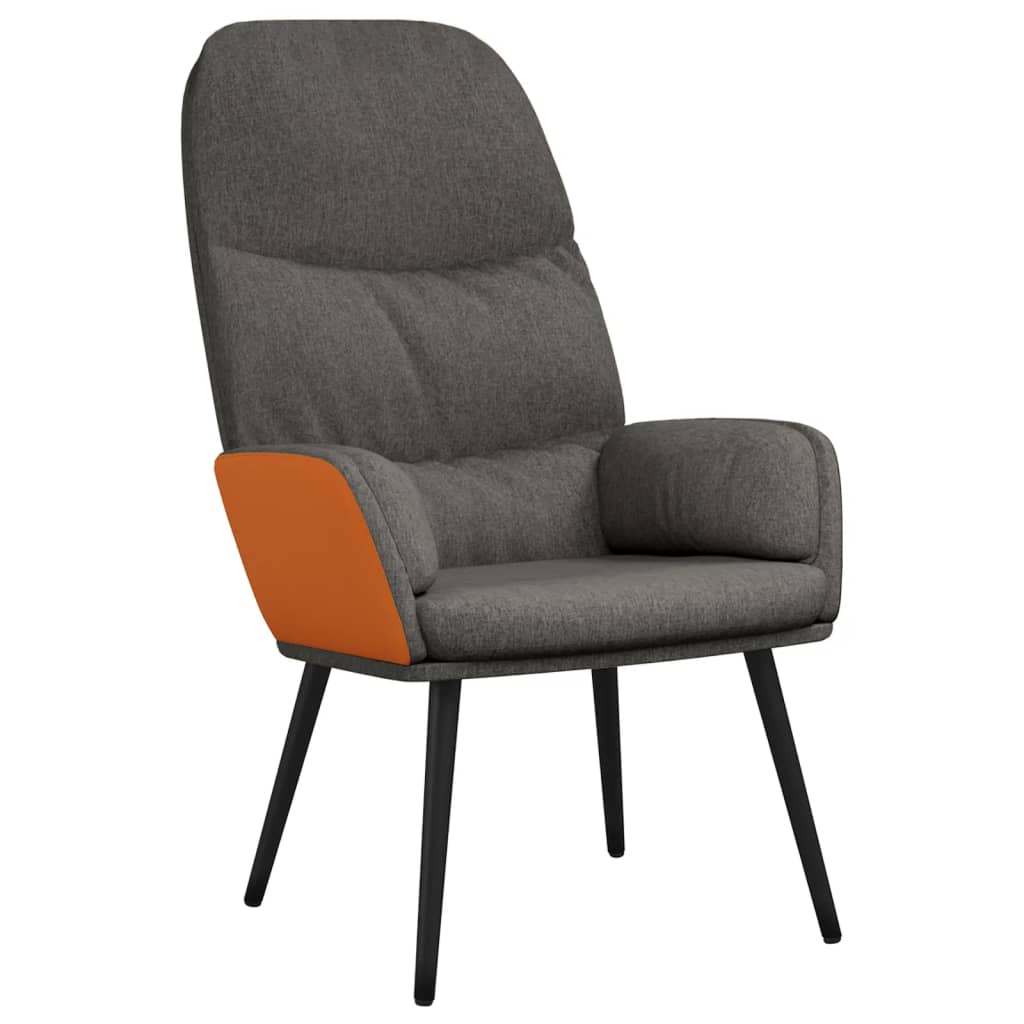 Relaxsessel Dunkelgrau Stoff