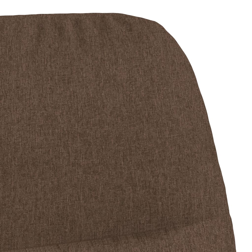 Relaxsessel Braun Stoff