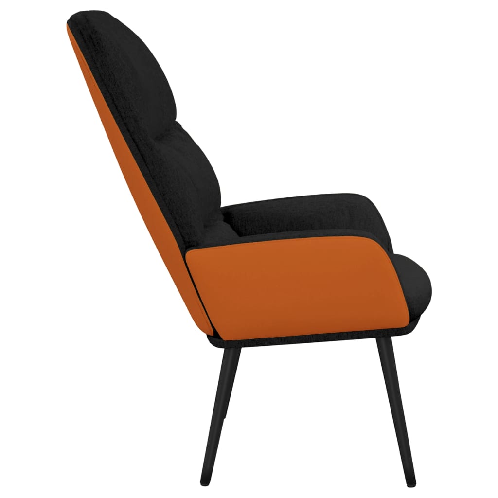 Relaxsessel Schwarz Stoff