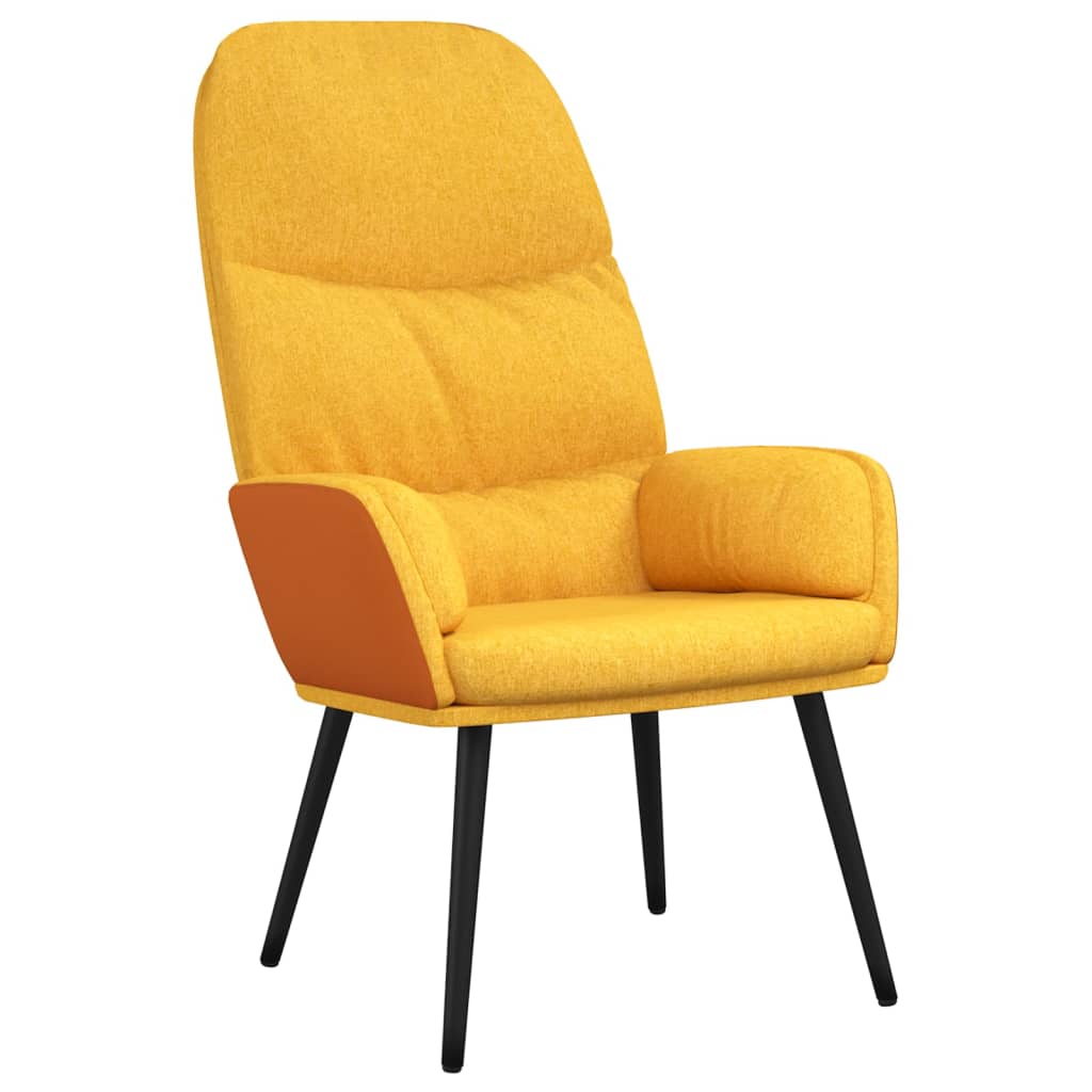 Relaxsessel Senfgelb Stoff