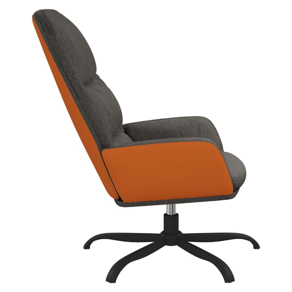 Relaxsessel Dunkelgrau Stoff