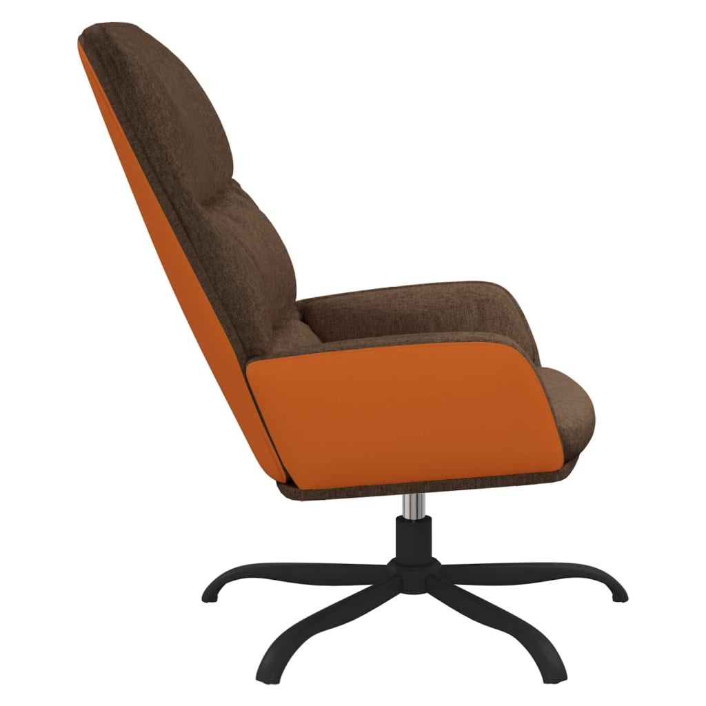 Relaxsessel Braun Stoff