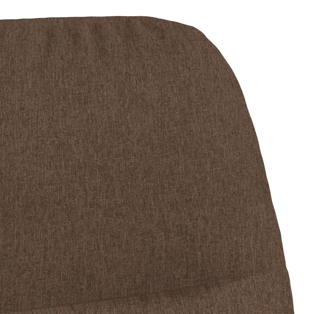 Relaxsessel Braun Stoff