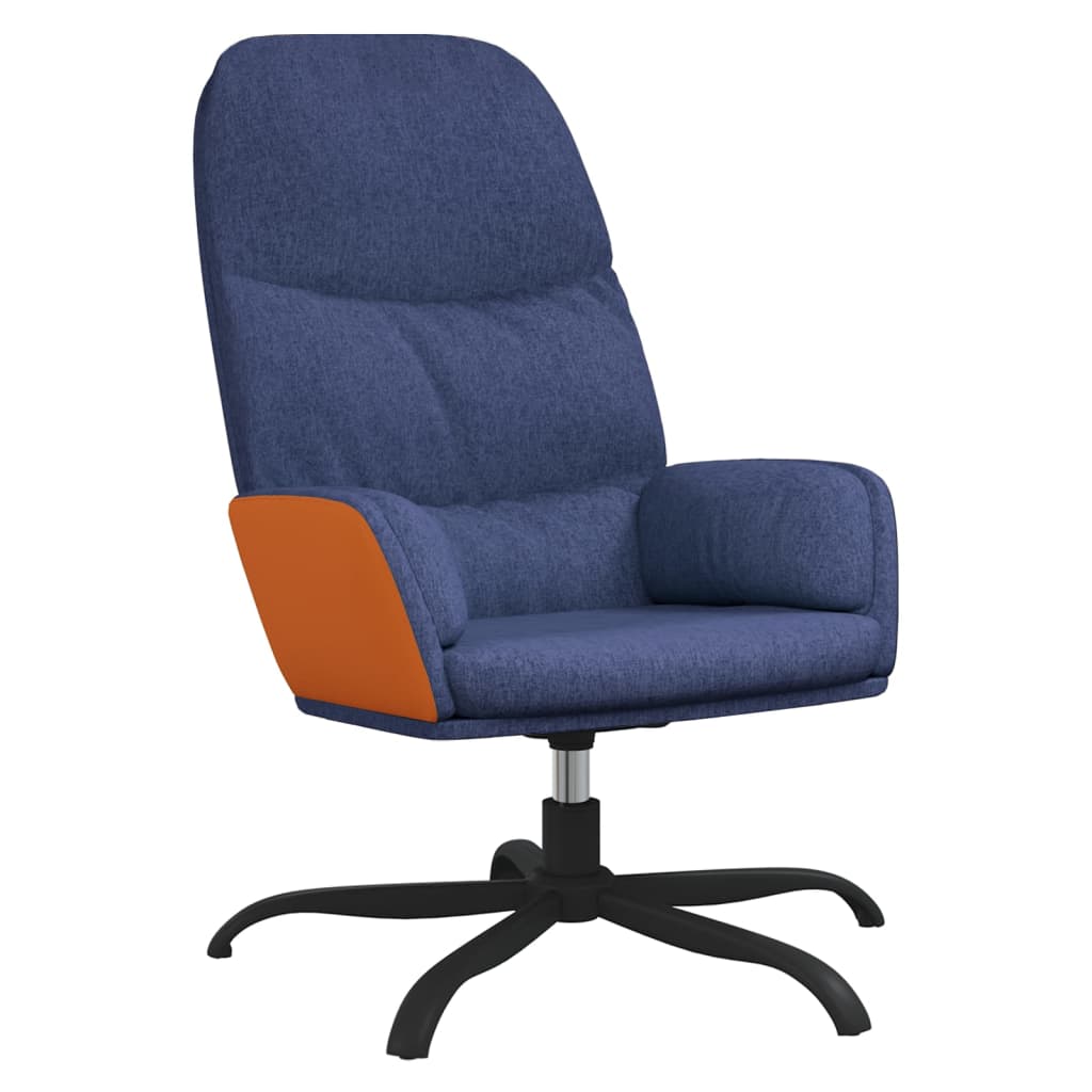 Relaxsessel Blau Stoff