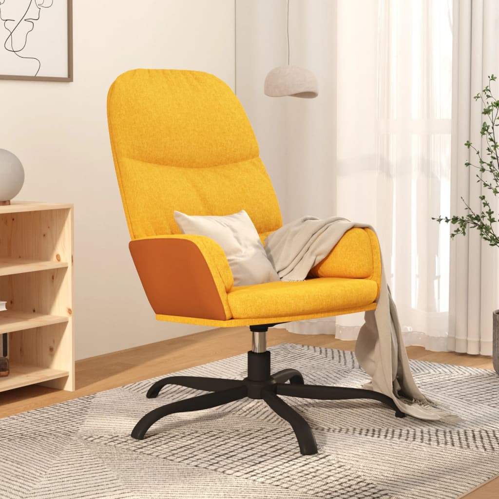 Relaxsessel Senfgelb Stoff