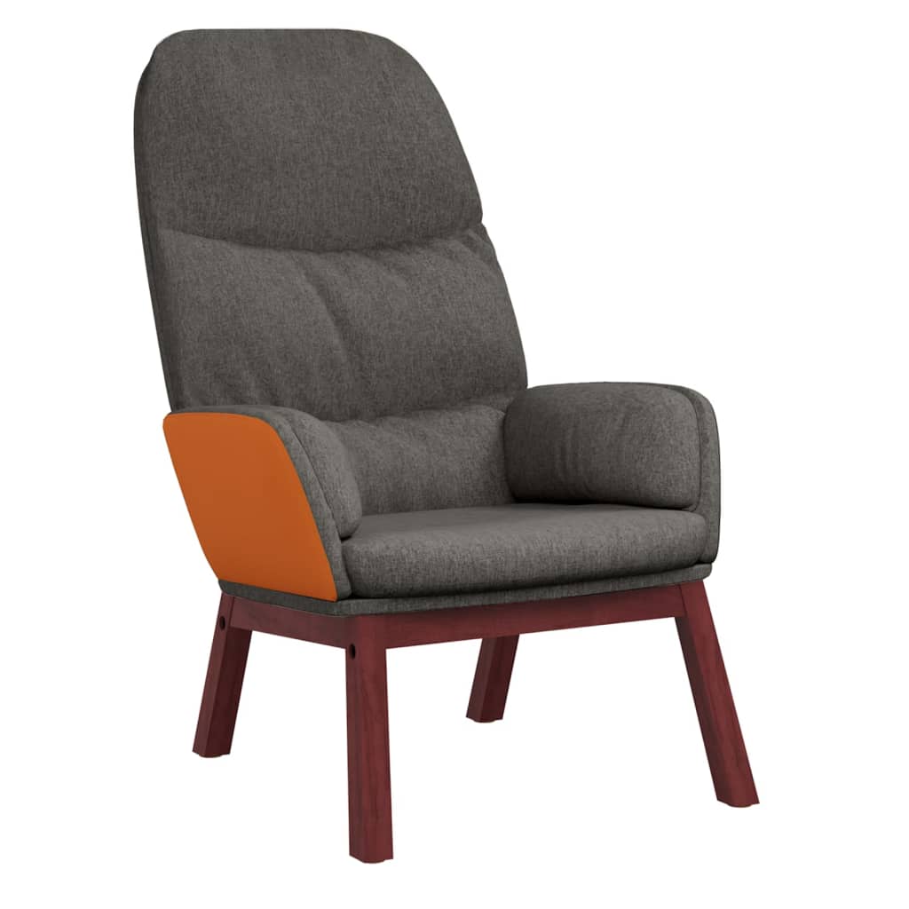 Relaxsessel Dunkelgrau Stoff