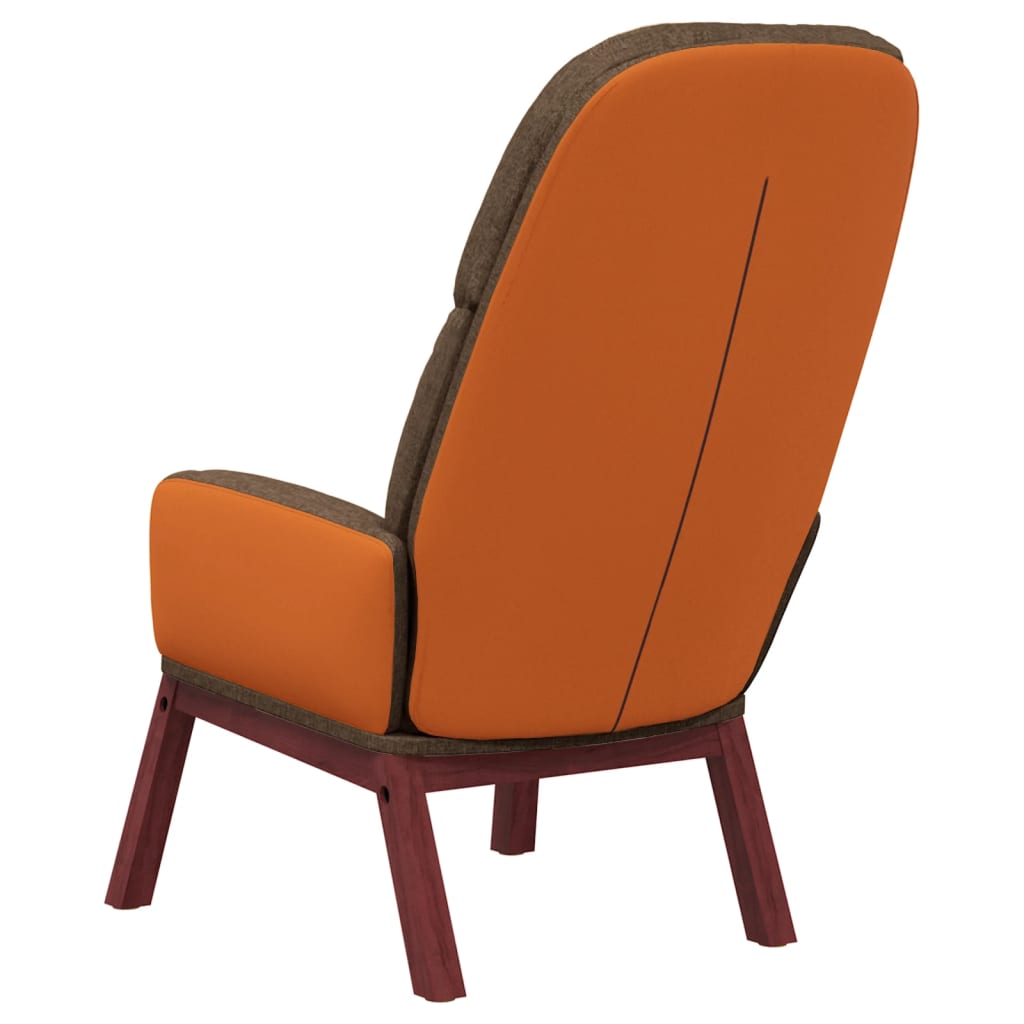 Relaxsessel Braun Stoff
