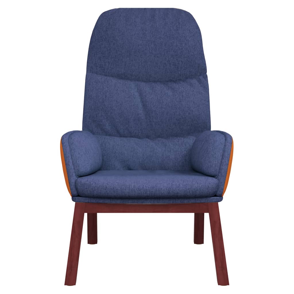Relaxsessel Blau Stoff