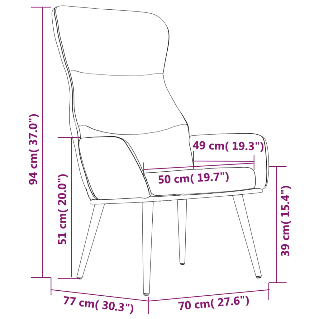 Fauteuil relax en tissu jaune moutarde