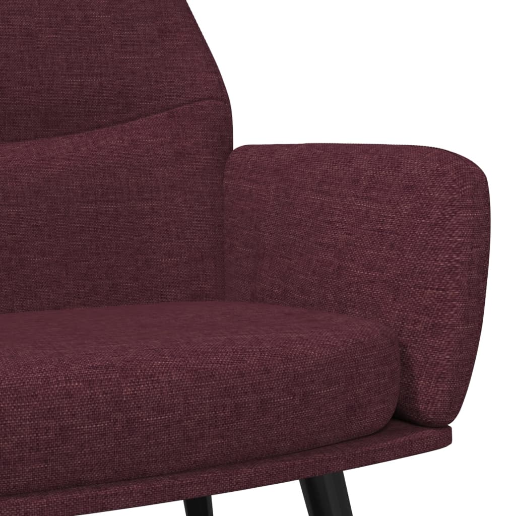 Relaxsessel Lila Stoff