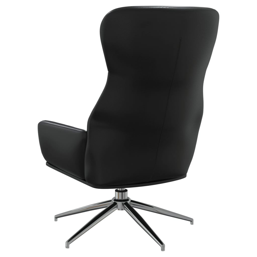 Relaxsessel Glänzend Schwarz Kunstleder