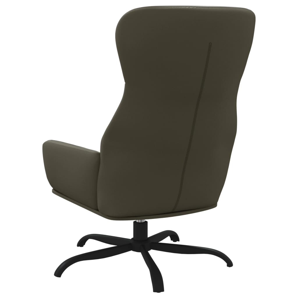 Relaxsessel Grau Kunstleder