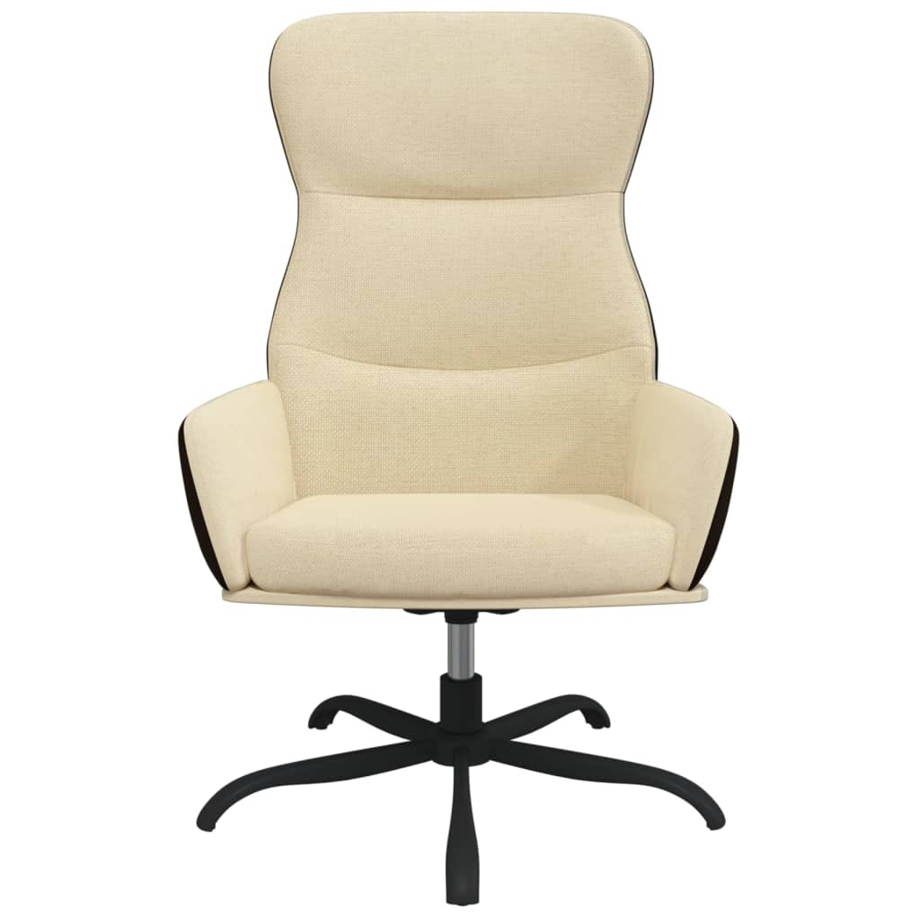 Relaxsessel Creme Stoff