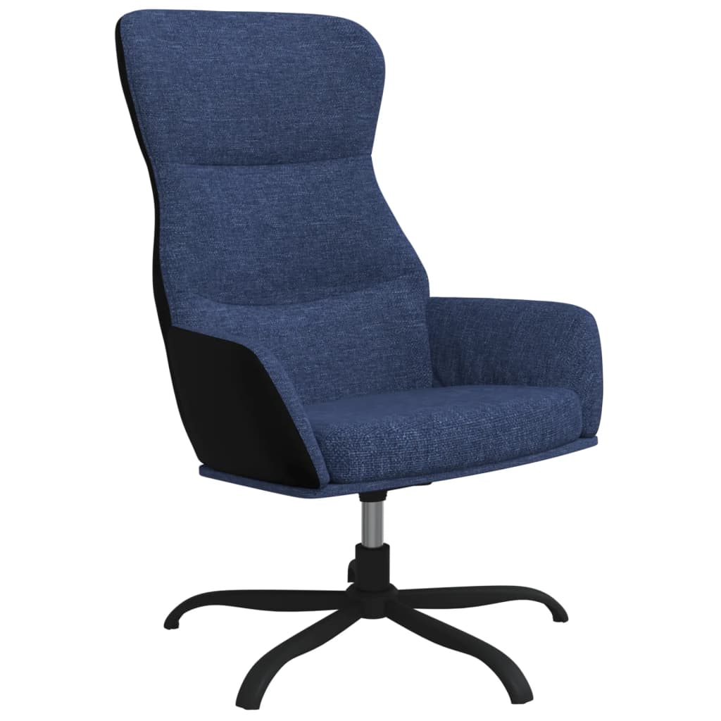 Relaxsessel Blau Stoff