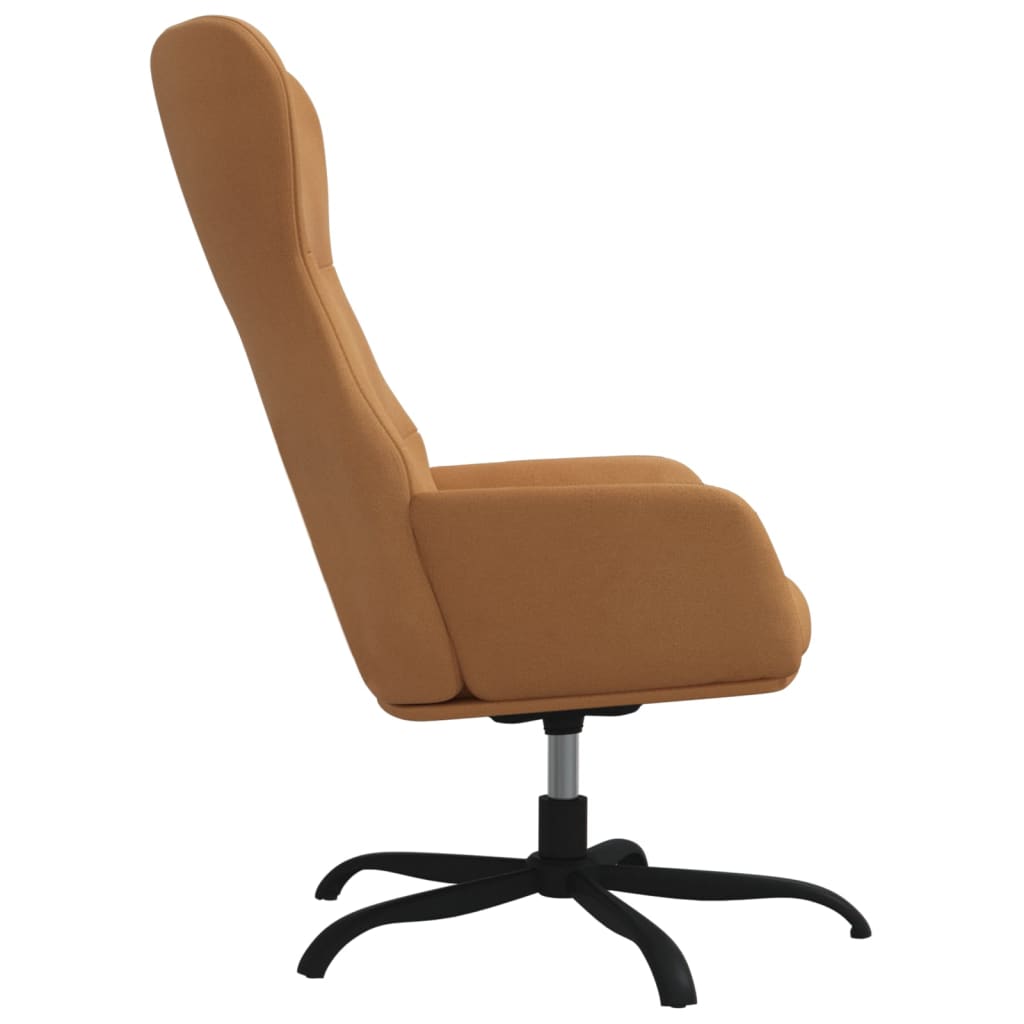 Relaxsessel Taupe Wildleder-Optik