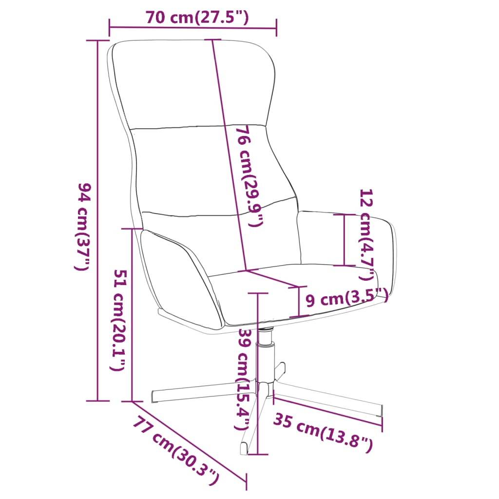Fauteuil de relaxation velours gris clair