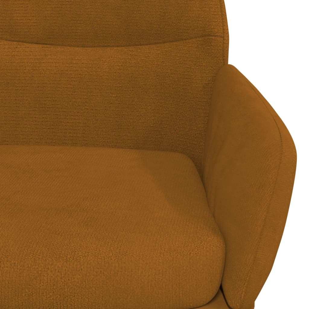 Relaxsessel Braun Samt