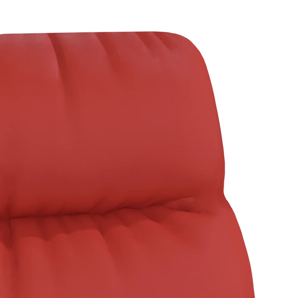 Relaxsessel Weinrot Kunstleder