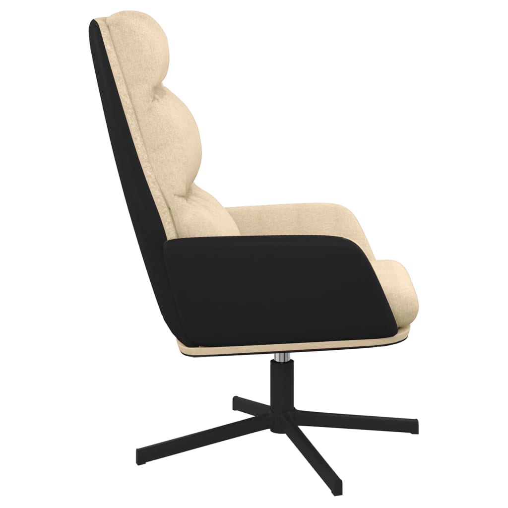 Relaxsessel Creme Stoff