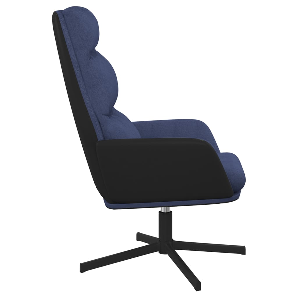 Relaxsessel Blau Stoff