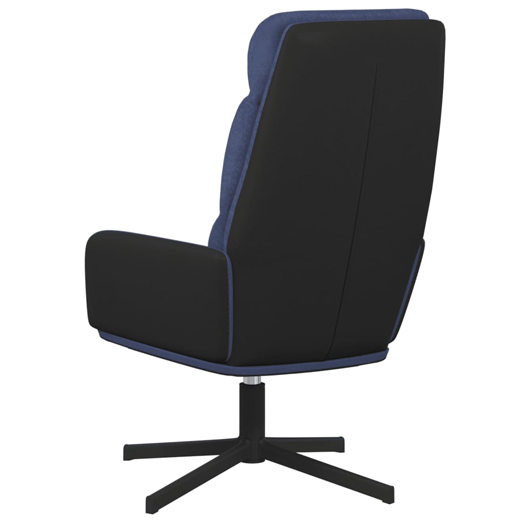 Relaxsessel Blau Stoff