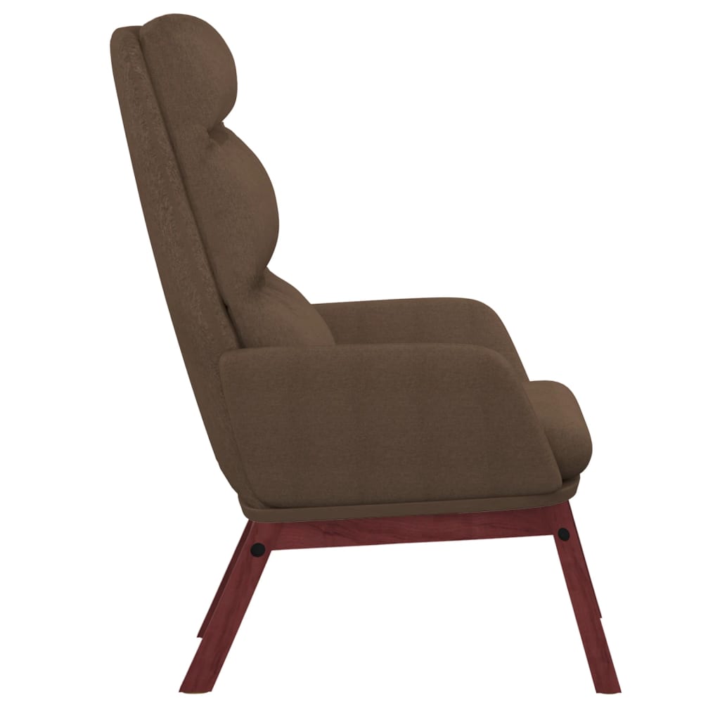 Relaxsessel Braun Stoff