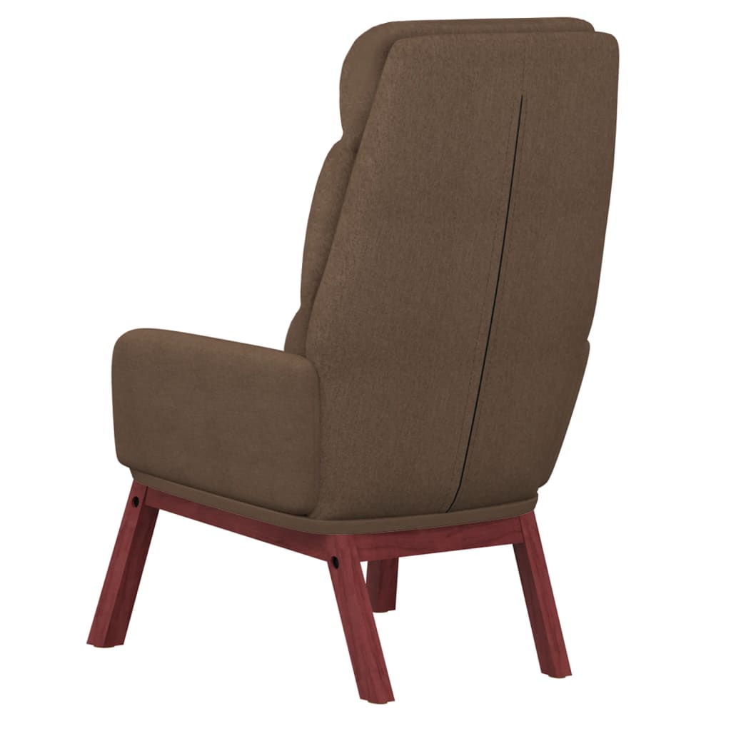 Relaxsessel Braun Stoff