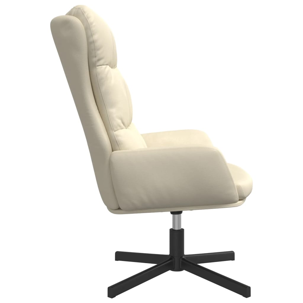 Relaxsessel Creme Kunstleder