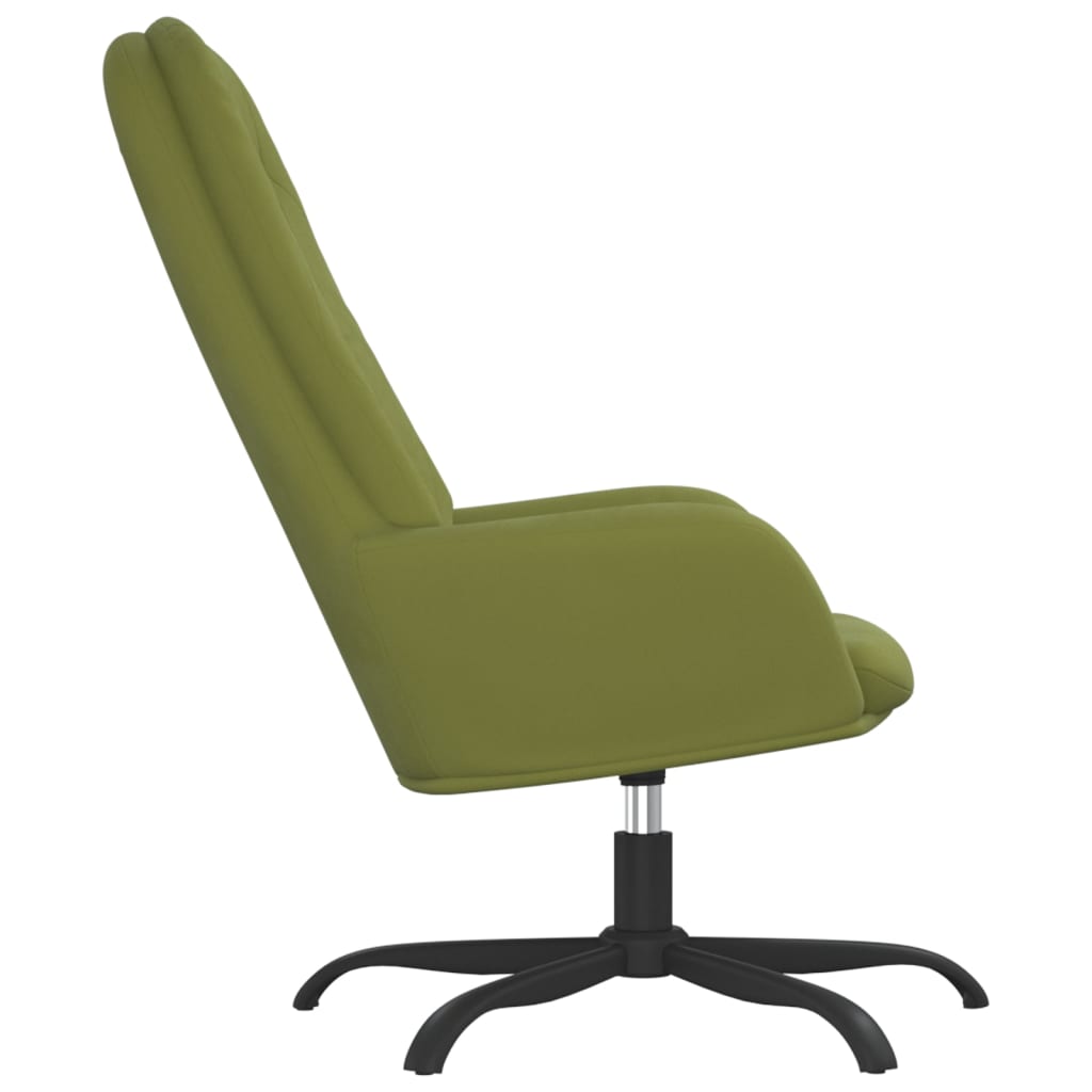 Relaxsessel Hellgrün Samt