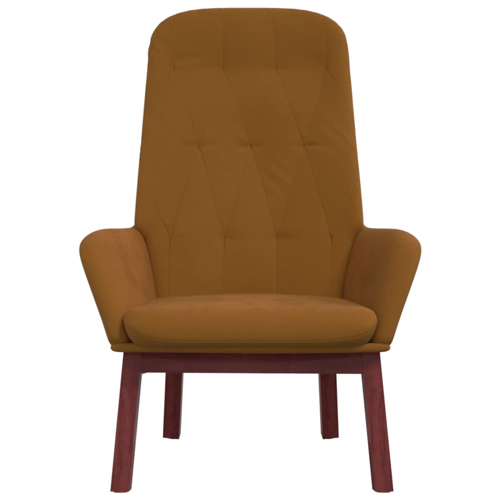 Relaxsessel Braun Samt
