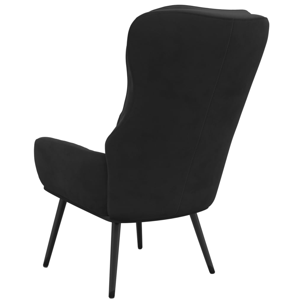 Relaxsessel Schwarz Samt