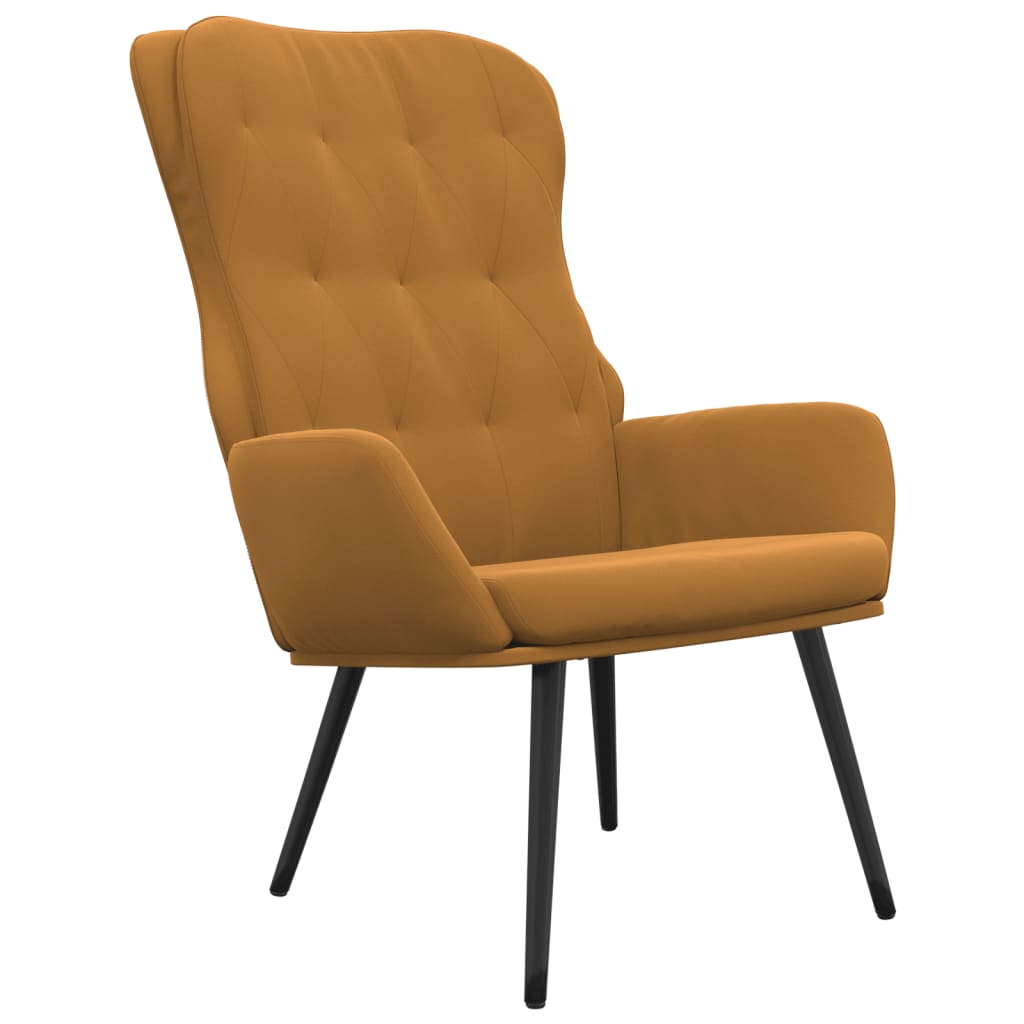 Relaxsessel Braun Samt